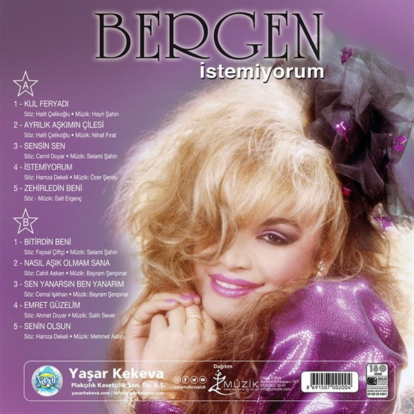 Bergen - Istemiyorum Plak ( Schallplatte )