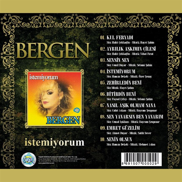 Bergen - İstemiyorum (CD)