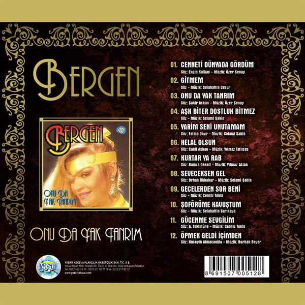 Bergen - Onu Da Yak Tanrım (CD)
