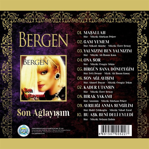 Bergen - Son Ağlayışım (CD)
