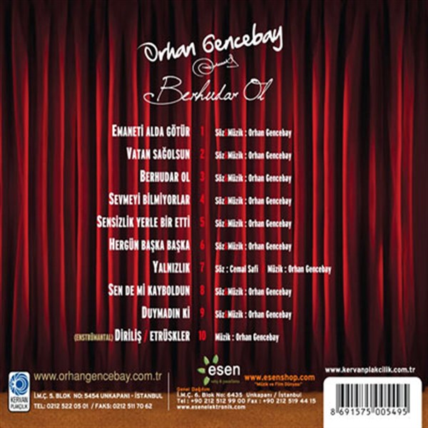 Orhan Gencebay - Berhudar Ol (CD)
