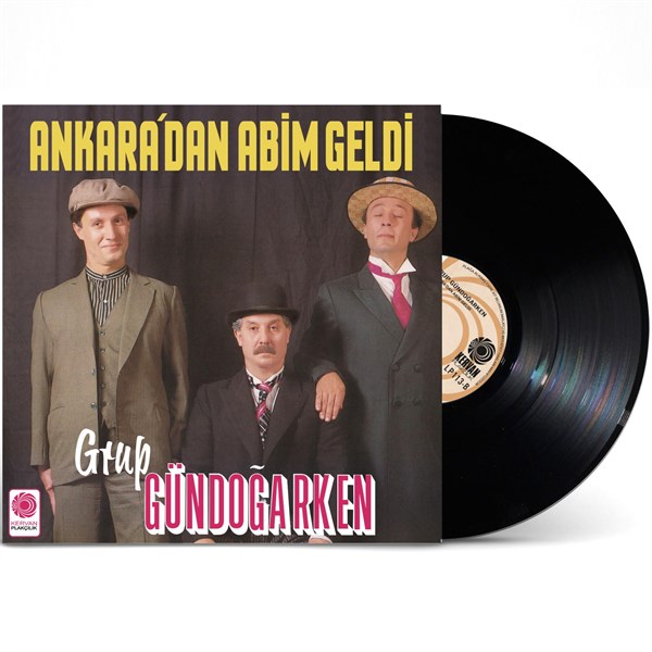 Grup Gündogarken - Ankara dan Abim Geldi Plak ( Schallplatte )