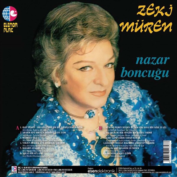 Zeki Müren - Nazar Boncugu Plak ( Schallplatte )