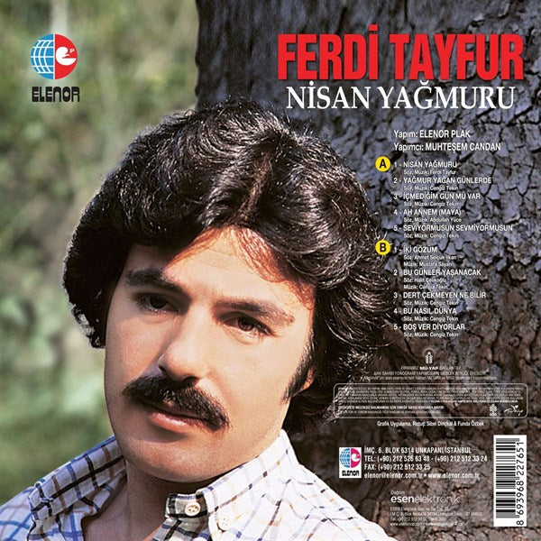 Ferdi Tayfur - Nisan Yagmuru Plak ( Schallplatte )