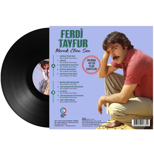 Ferdi Tayfur - Merak Etme Sen Plak ( Schallplatte )