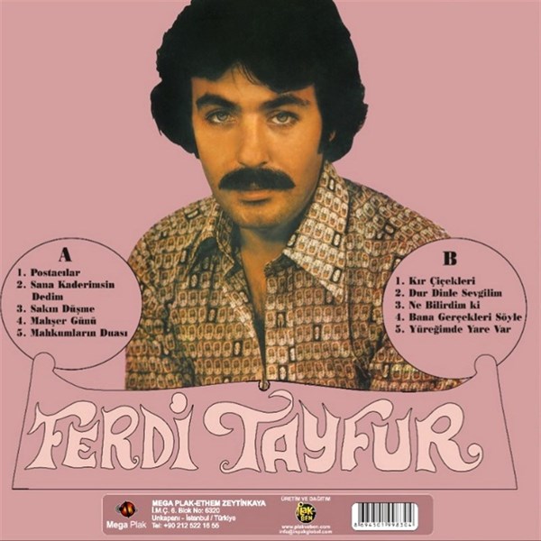 Ferdi Tayfur - Postacilar Plak ( Schallplatte )