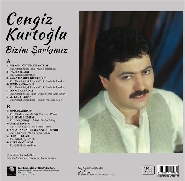 Cengiz Kurtoglu - Bizim Sarkimiz Plak ( Schallplatte )