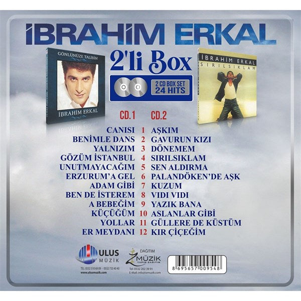 İbrahim Erkal - Gönlünüze Talibim / Sırılsıklam (2 CD Box)