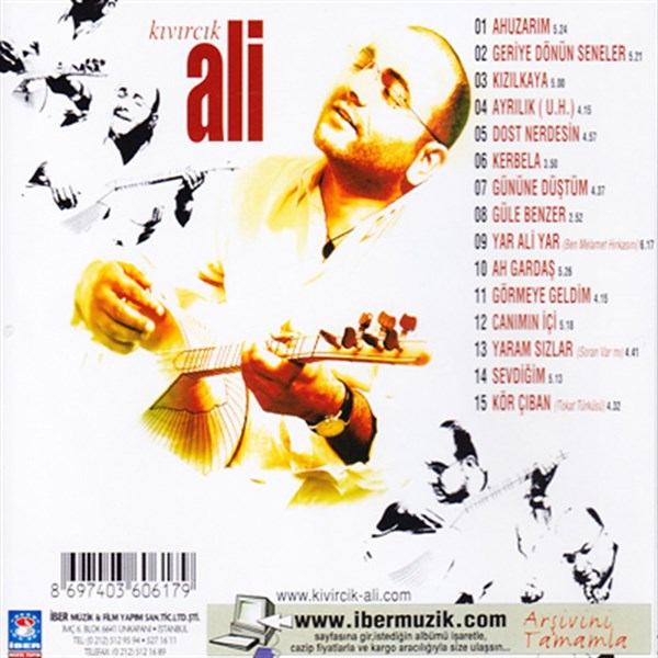 Kıvırcık Ali - Geriye Dönün Seneler (CD)