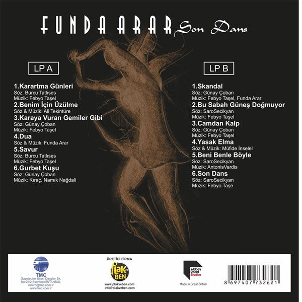 Funda Arar - Son Dans Plak ( Schallplatte )