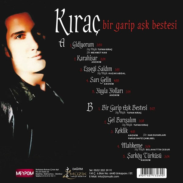 Kirac - Bir Garip Ask Bestesi Plak ( Schallplatte )