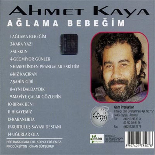 Ahmet Kaya - Ağlama Bebeğim (CD)