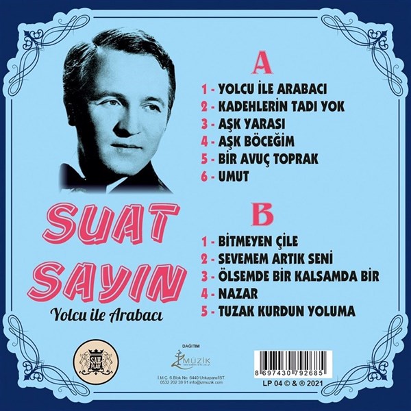 Suat Sayin Yolcu ile Arabaci Plak ( Schallplatte )