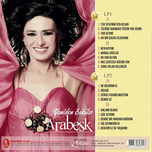 Yildiz Tilbe - Arabesk ( 2 Plak ( 2 Schallplatten )