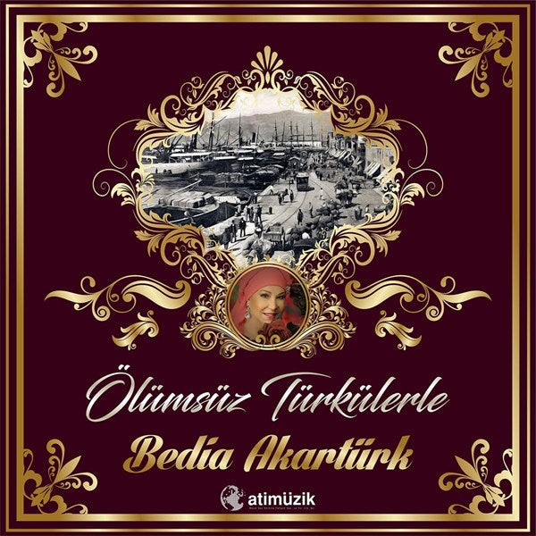 Bedia Akartürk - Ölümsüz Türkülerle Plak ( Schallplatte )