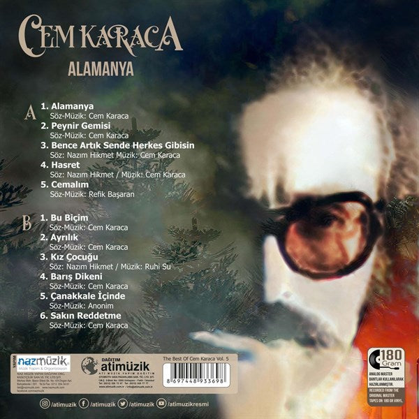 Cem Karaca – Alamanya Plak ( Schallplatte )