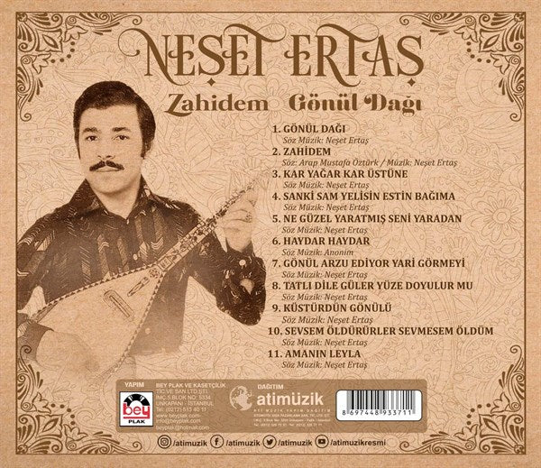 Neşet Ertaş - Zahidem/Gönül Dağı (CD)