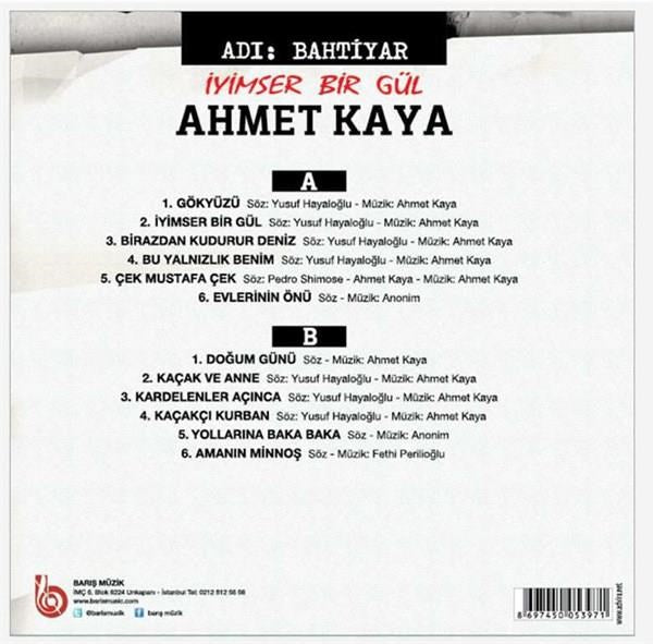 Ahmet Kaya - Adi Bahtiyar / Iyimser Bir Gül Plak ( Schallplatte )
