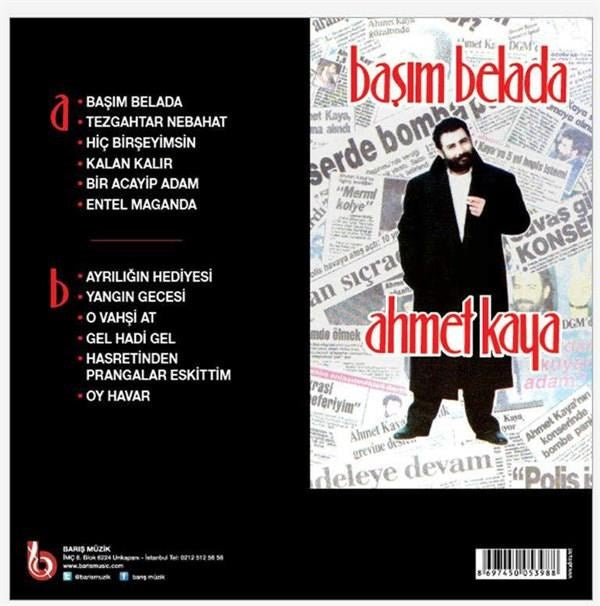Ahmet Kaya - Basim Belada Plak ( Schallplatte )