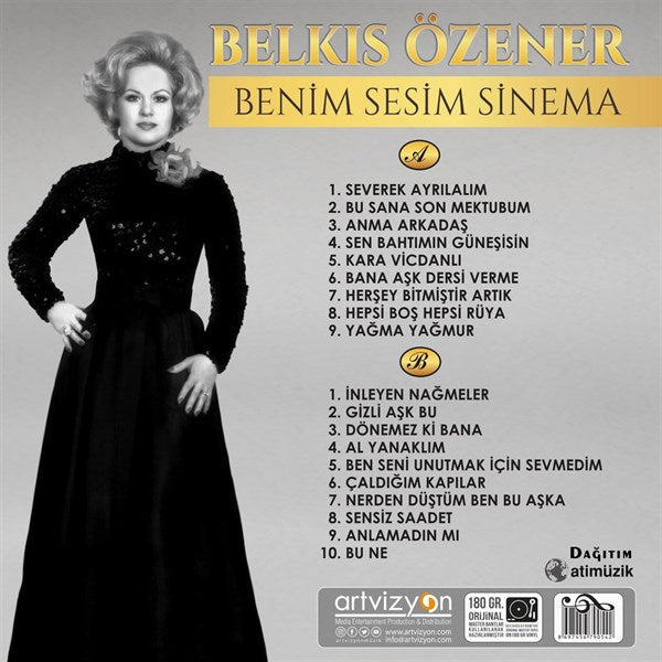 Belkis Özener - Benim Sesim Sinema Plak ( Schallplatte )