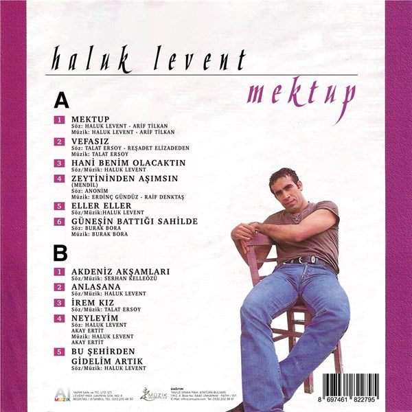 Haluk Levent – Mektup Plak ( Schallplatte )
