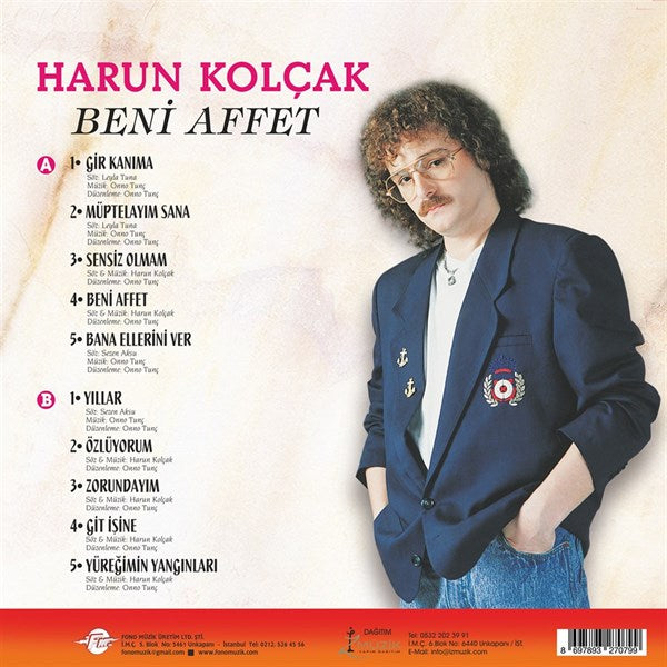 Harun Kolcak - Beni Affet Plak ( Schallplatte )