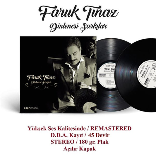 Faruk Tınaz - Dinlenesi Şarkılar (2 Plak (2 Records) 