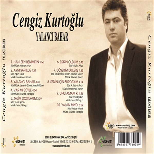 Cengiz Kurtoğlu - Yalancı Bahar (CD)