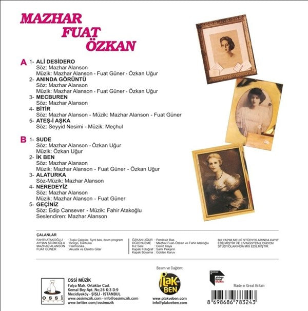 Mazhar Fuat Özkan - Geldiler Plak ( Schallplatte )