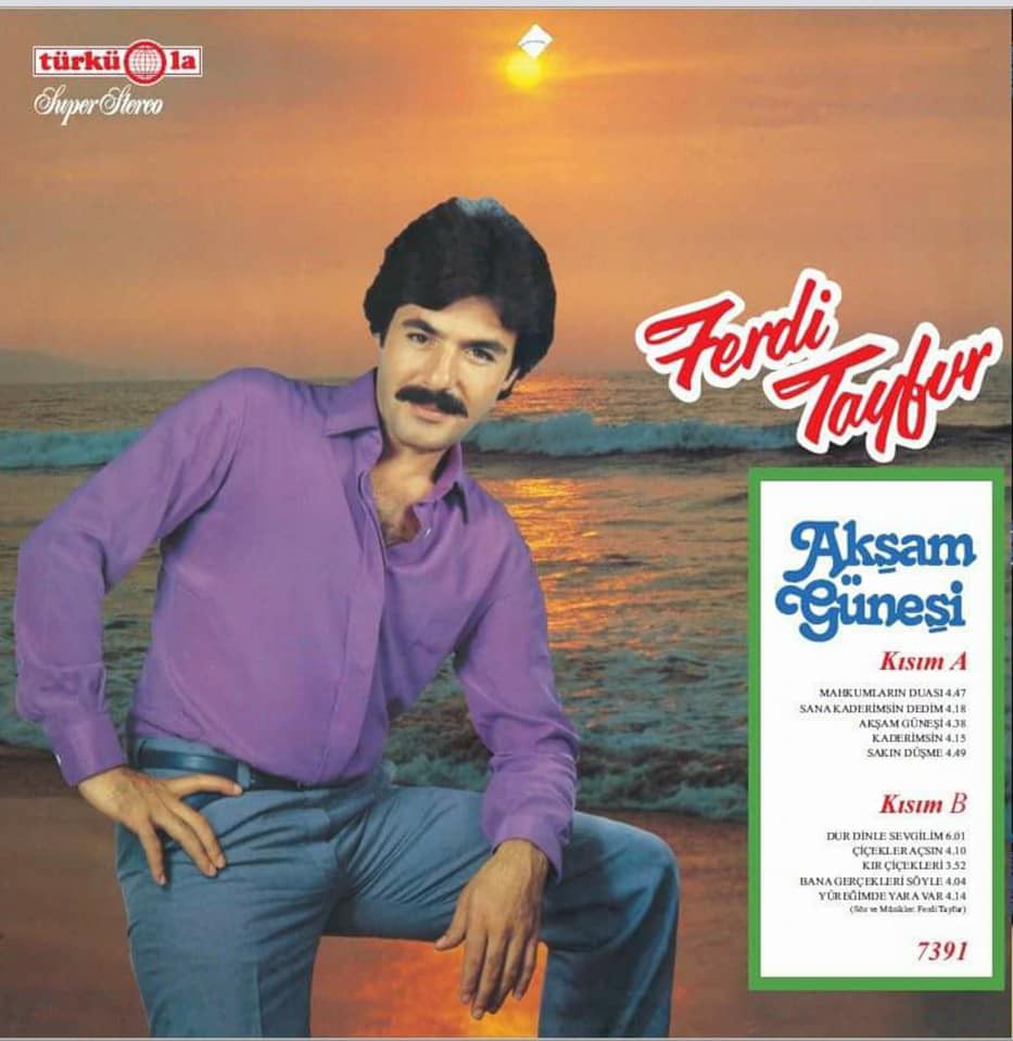 Ferdi Tayfur - Aksam Günesi Plak ( Schallplatte )
