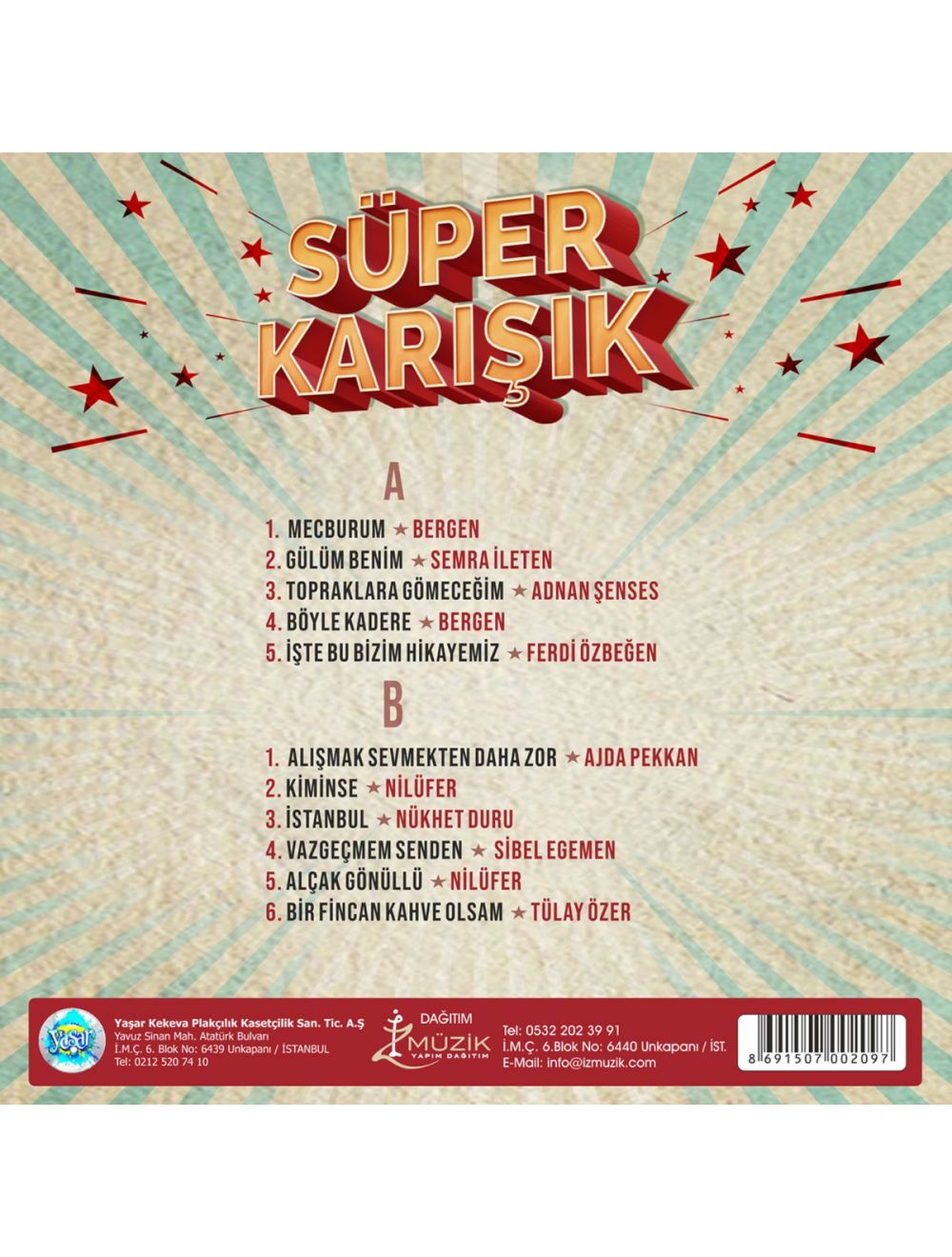 Süper Karisik Plak ( Schallplatte )